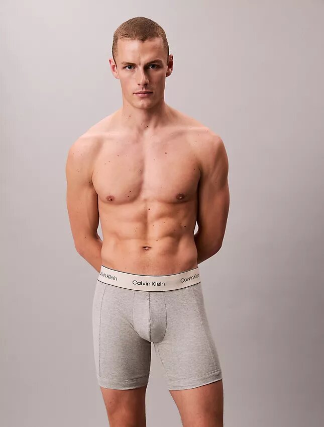 Boxer aderenti in cotone Cotton Stretch Heritage, confezione da 3 Boxer aderenti in cotone Cotton Stretch Heritage, confezione da 3