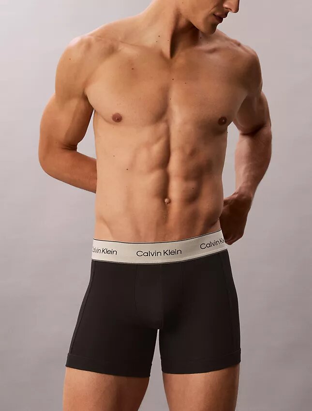 Boxer aderenti in cotone Cotton Stretch Heritage, confezione da 3 Boxer aderenti in cotone Cotton Stretch Heritage, confezione da 3