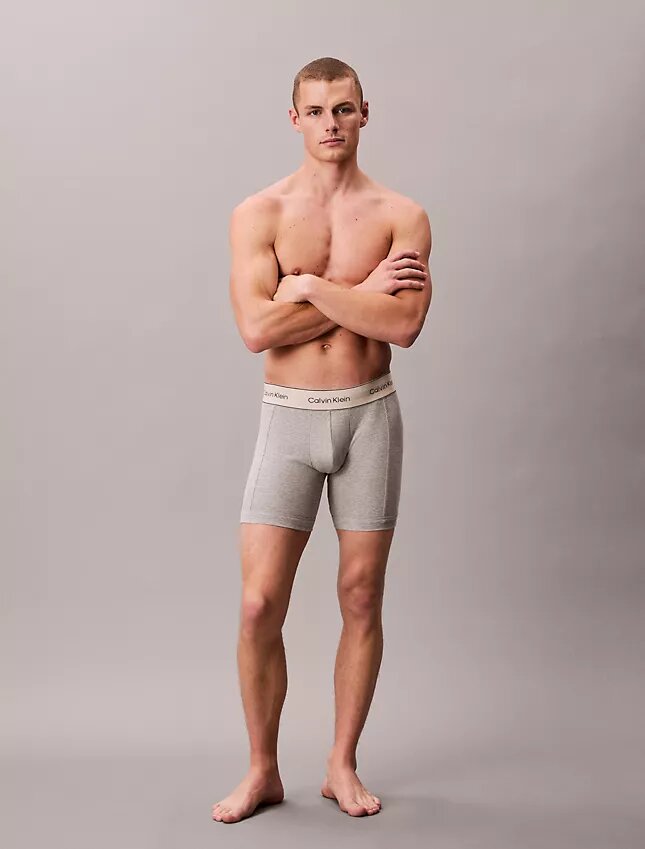 Boxer aderenti in cotone Cotton Stretch Heritage, confezione da 3 Boxer aderenti in cotone Cotton Stretch Heritage, confezione da 3