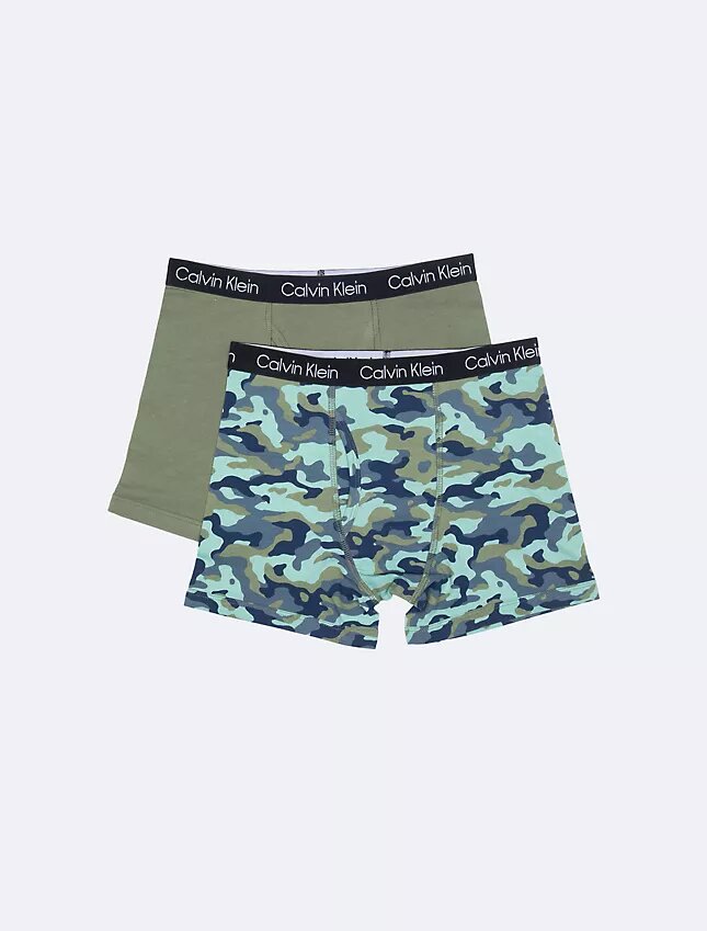 Boxer aderenti in cotone Cotton Stretch per bambini, confezione da 2 Boxer aderenti in cotone Cotton Stretch per bambini, confezione da 2