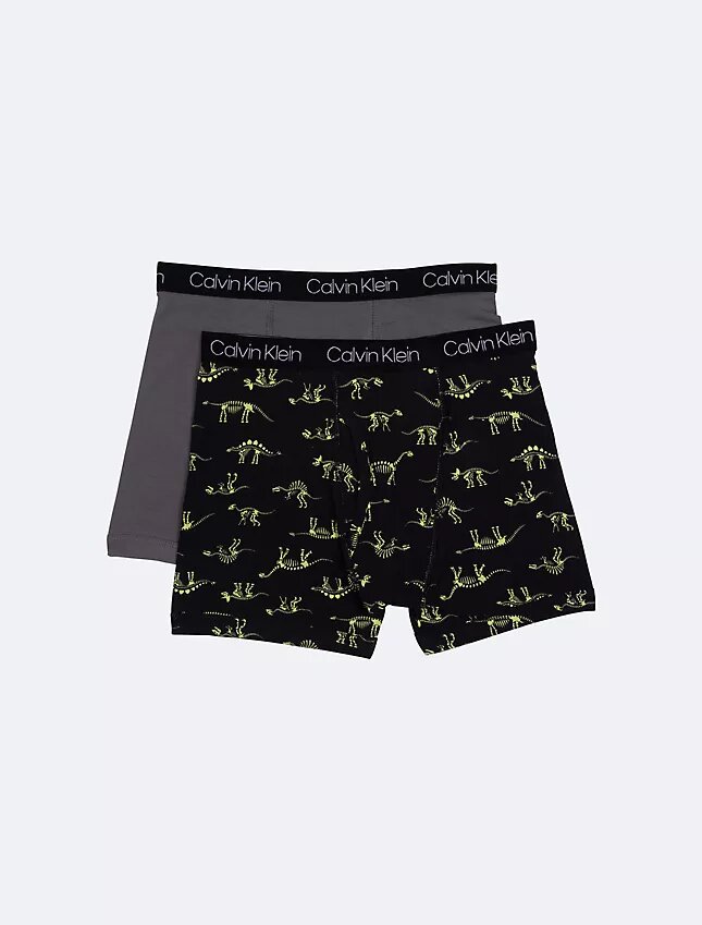Boxer aderenti in cotone Cotton Stretch per bambini, confezione da 2 Boxer aderenti in cotone Cotton Stretch per bambini, confezione da 2