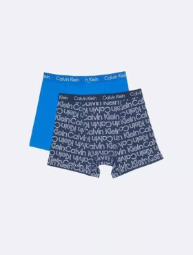 Boxer aderenti in cotone Cotton Stretch per bambini, confezione da 2