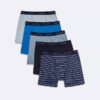 Boxer aderenti in cotone Cotton Stretch per bambini, confezione da 5 Boxer aderenti in cotone Cotton Stretch per bambini, confezione da 5