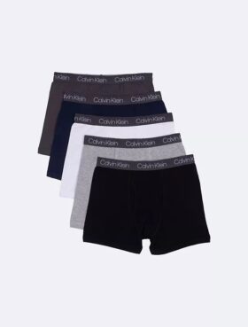 Boxer aderenti in cotone Cotton Stretch per bambini, confezione da 5