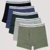 Boxer aderenti in cotone Cotton Stretch per bambini, confezione da 5 Boxer aderenti in cotone Cotton Stretch per bambini, confezione da 5