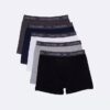 Boxer aderenti in cotone Cotton Stretch per bambini, confezione da 5 Boxer aderenti in cotone Cotton Stretch per bambini, confezione da 5