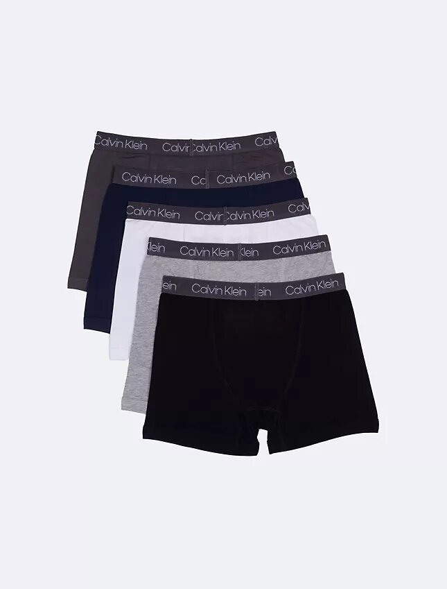 Boxer aderenti in cotone Cotton Stretch per bambini, confezione da 5 Boxer aderenti in cotone Cotton Stretch per bambini, confezione da 5