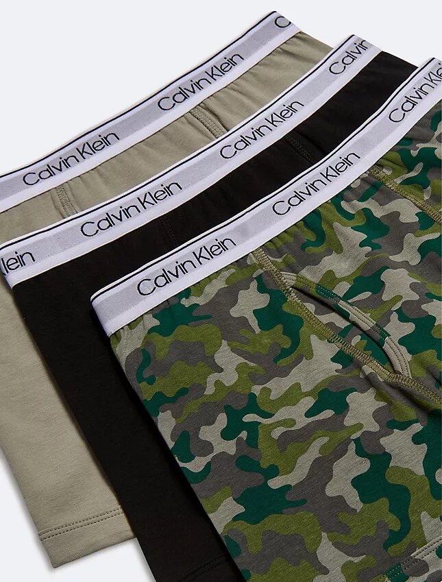 Boxer aderenti in cotone elasticizzato per bambini, confezione da 3 Boxer aderenti in cotone elasticizzato per bambini, confezione da 3