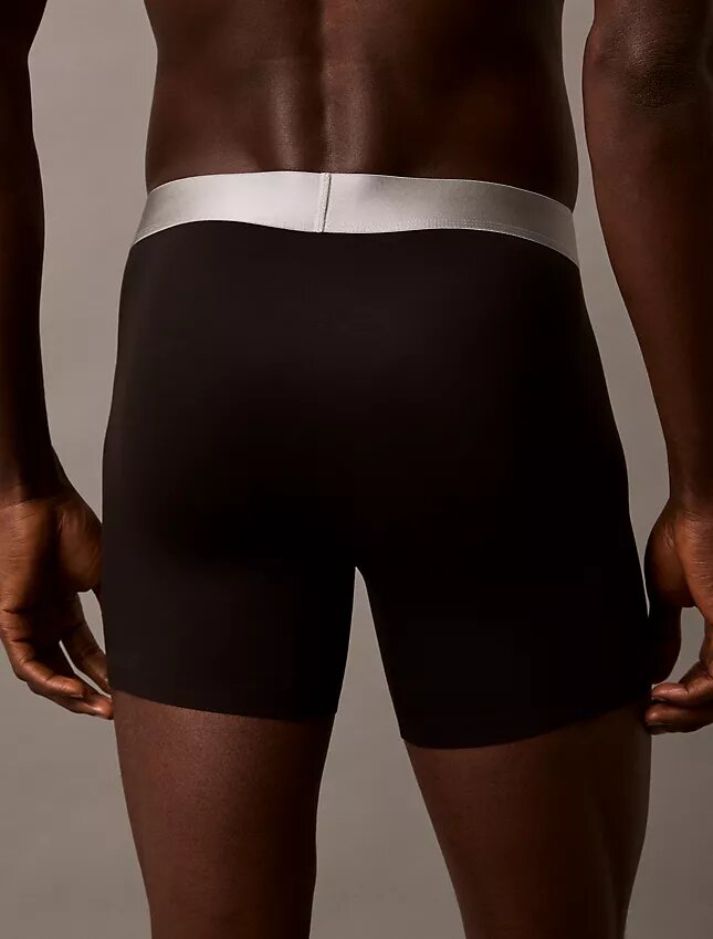 Boxer aderenti in microfibra spazzolata Boxer aderenti in microfibra spazzolata