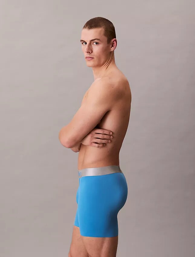 Boxer aderenti in microfibra spazzolata Boxer aderenti in microfibra spazzolata