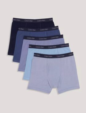 Boxer aderenti per bambini, confezione da 5
