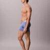 Boxer Brief in microfibra elasticizzata color acciaio Boxer Brief in microfibra elasticizzata color acciaio