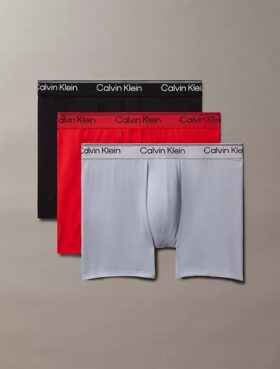 Boxer Brief in microfibra elasticizzata, confezione da 3