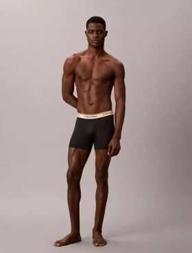 Boxer Brief in microfibra elasticizzata, confezione da 3