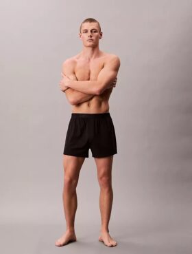 Boxer CK Black Lounge Slim in maglia