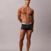 Boxer elasticizzato Low Rise Trunk in microfibra spazzolata Boxer elasticizzato Low Rise Trunk in microfibra spazzolata