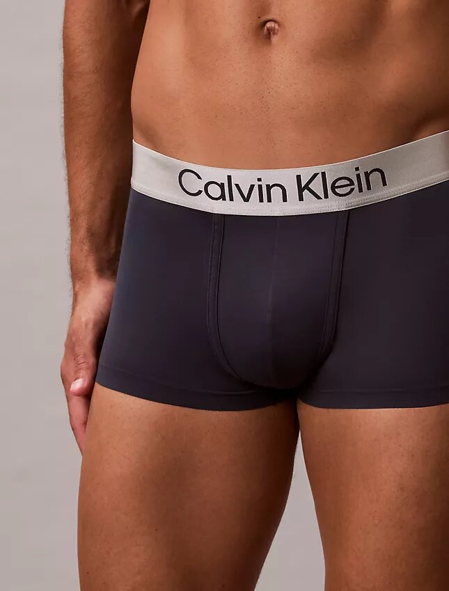 Boxer elasticizzato Low Rise Trunk in microfibra spazzolata Boxer elasticizzato Low Rise Trunk in microfibra spazzolata