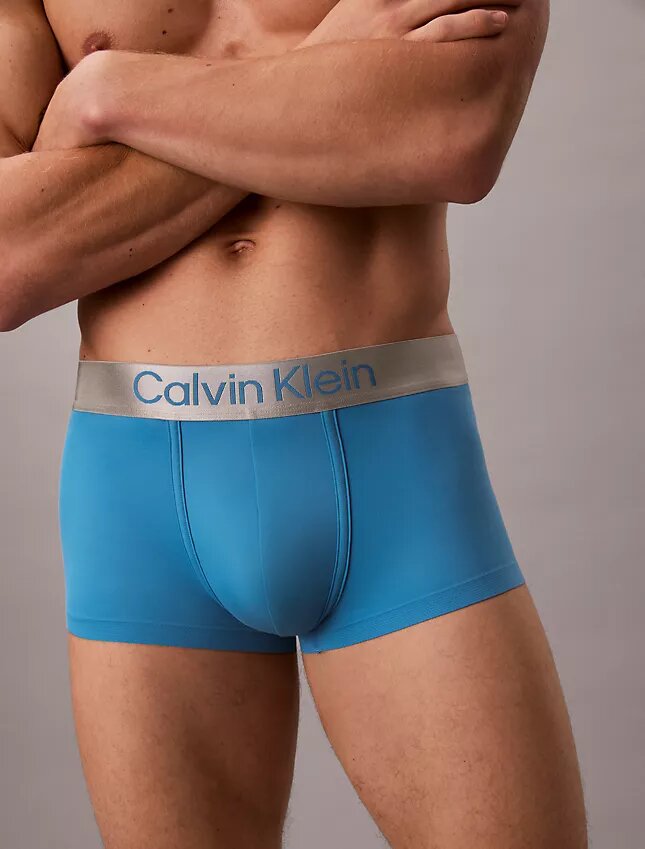 Boxer elasticizzato Low Rise Trunk in microfibra spazzolata Boxer elasticizzato Low Rise Trunk in microfibra spazzolata