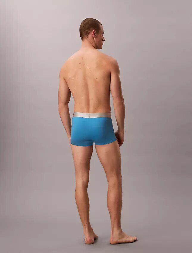 Boxer elasticizzato Low Rise Trunk in microfibra spazzolata Boxer elasticizzato Low Rise Trunk in microfibra spazzolata