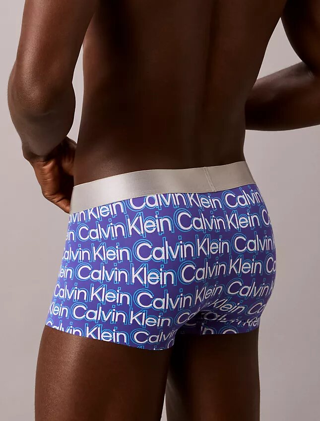Boxer elasticizzato Low Rise Trunk in microfibra spazzolata Boxer elasticizzato Low Rise Trunk in microfibra spazzolata