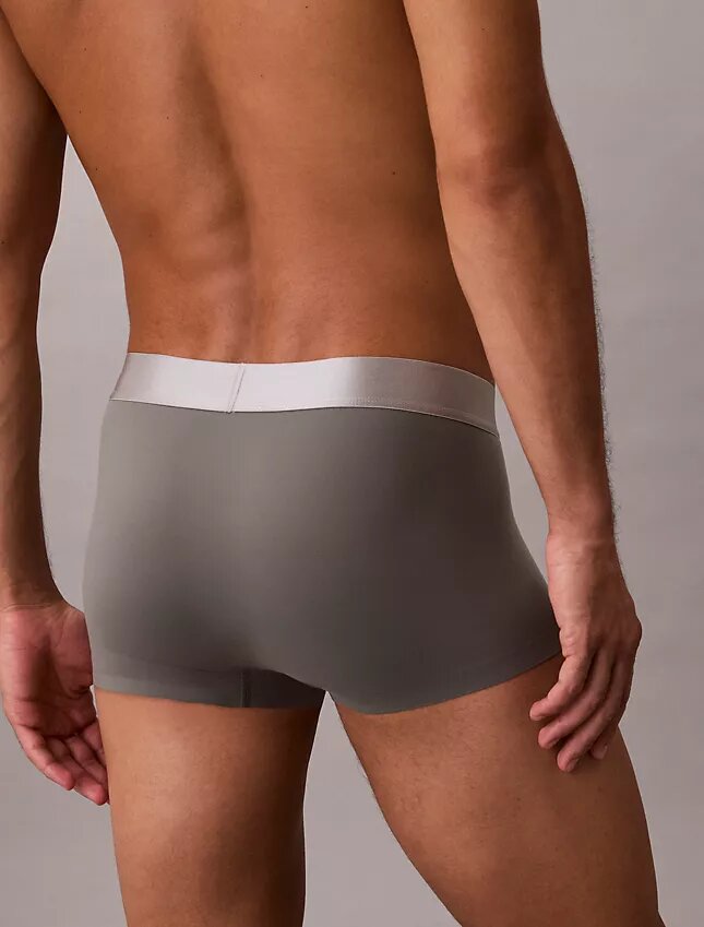 Boxer elasticizzato Low Rise Trunk in microfibra spazzolata Boxer elasticizzato Low Rise Trunk in microfibra spazzolata