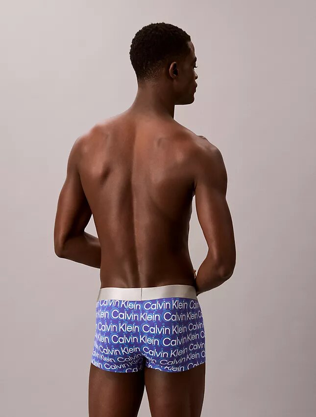 Boxer elasticizzato Low Rise Trunk in microfibra spazzolata Boxer elasticizzato Low Rise Trunk in microfibra spazzolata