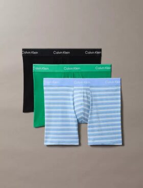 Boxer Icon in cotone Cotton Stretch, confezione da 3 Boxer aderenti