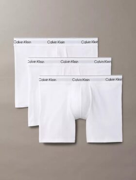 Boxer Icon in cotone Cotton Stretch, confezione da 3 Boxer aderenti