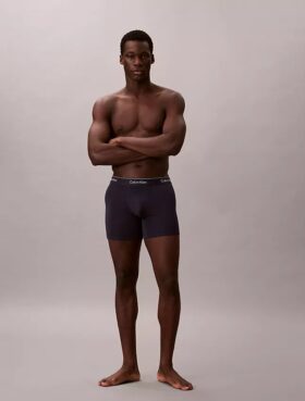 Boxer Icon in cotone Cotton Stretch, confezione da 3 Boxer aderenti