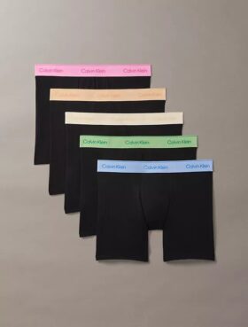Boxer Icon in cotone Cotton Stretch Pride, confezione da 5 Boxer aderenti