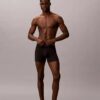 Boxer Icon in Cotton Stretch metallizzato, confezione da 3 Boxer aderenti