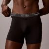 Boxer Icon in Cotton Stretch metallizzato, confezione da 3 Boxer aderenti