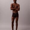 Boxer in cotone Cotton Stretch con Monogram grafico, confezione da 3 Boxer in cotone Cotton Stretch con Monogram grafico, confezione da 3
