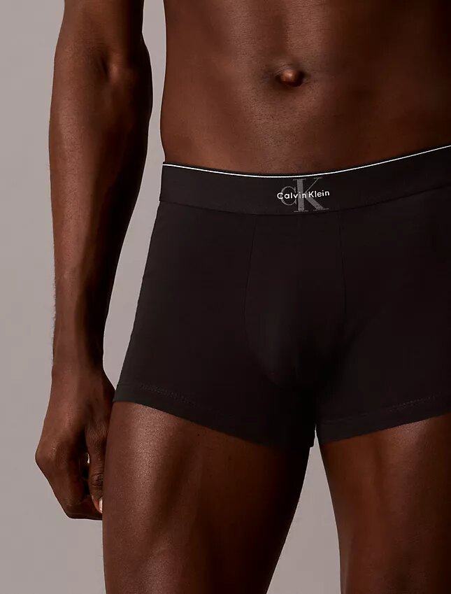 Boxer in cotone Cotton Stretch con Monogram grafico, confezione da 3 Boxer in cotone Cotton Stretch con Monogram grafico, confezione da 3