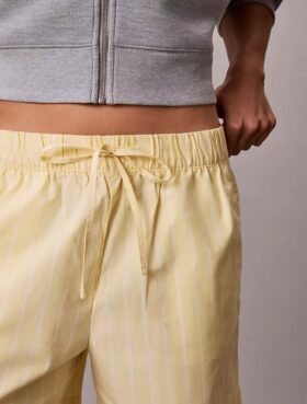 Boxer in popeline di cotone a righe