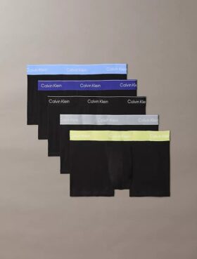 boxer low rise trunk icon in cotton stretch confezione da 5 1 280x369 - Boxer Low Rise Trunk Icon in Cotton Stretch, confezione da 5