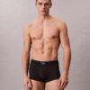 Boxer Low Rise Trunk in microfibra con grafica Monogram Boxer Low Rise Trunk in microfibra con grafica Monogram