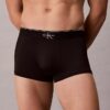 Boxer Low Rise Trunk in microfibra con grafica Monogram Boxer Low Rise Trunk in microfibra con grafica Monogram