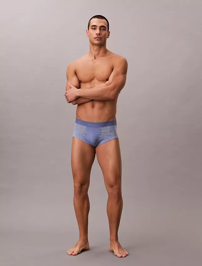 Boxer Low Rise Trunk in microfibra con pizzo Boxer Low Rise Trunk in microfibra con pizzo