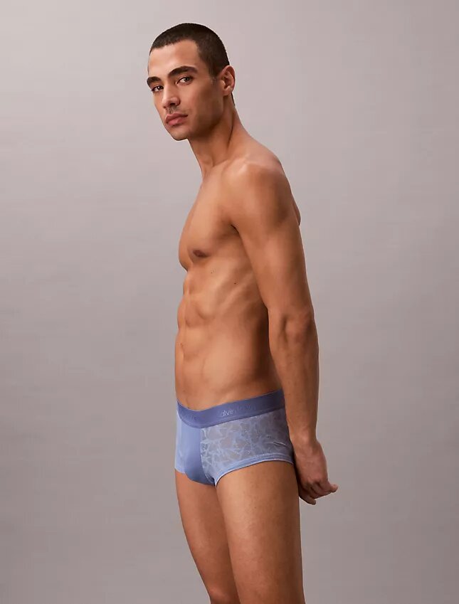 Boxer Low Rise Trunk in microfibra con pizzo Boxer Low Rise Trunk in microfibra con pizzo