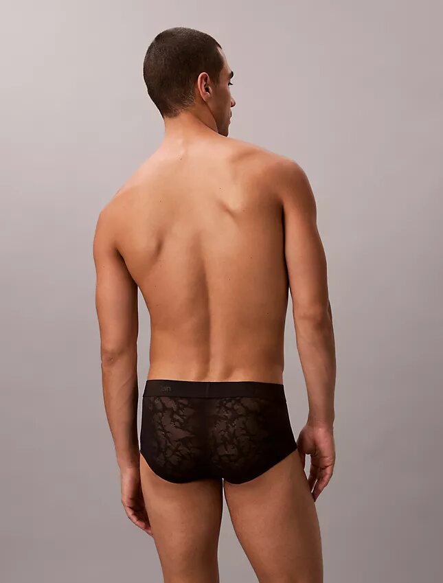 Boxer Low Rise Trunk in microfibra con pizzo Boxer Low Rise Trunk in microfibra con pizzo