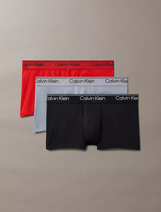 Boxer Low Rise Trunk in microfibra elasticizzata, confezione da 3 Boxer Low Rise Trunk in microfibra elasticizzata, confezione da 3