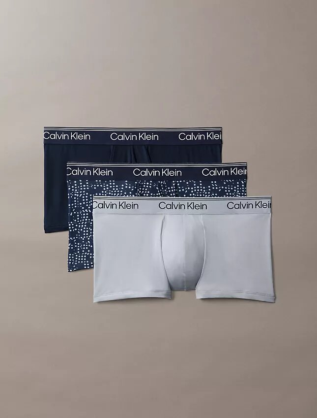 Boxer Low Rise Trunk in microfibra elasticizzata, confezione da 3 Boxer Low Rise Trunk in microfibra elasticizzata, confezione da 3