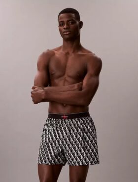 Boxer slim con logo Monogram