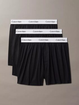 Boxer slim in cotone Cotton Stretch Icon, confezione da 3