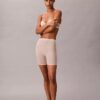 Boyshort minimalista in rete con retro basso Boyshort minimalista in rete con retro basso