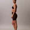 Boyshort minimalista in rete con retro basso Boyshort minimalista in rete con retro basso