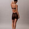 Boyshort minimalista in rete con retro basso Boyshort minimalista in rete con retro basso