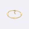 Bracciale a catena con pendente a goccia Bracciale a catena con pendente a goccia