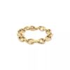 Bracciale a maglie scultoree Bracciale a maglie scultoree